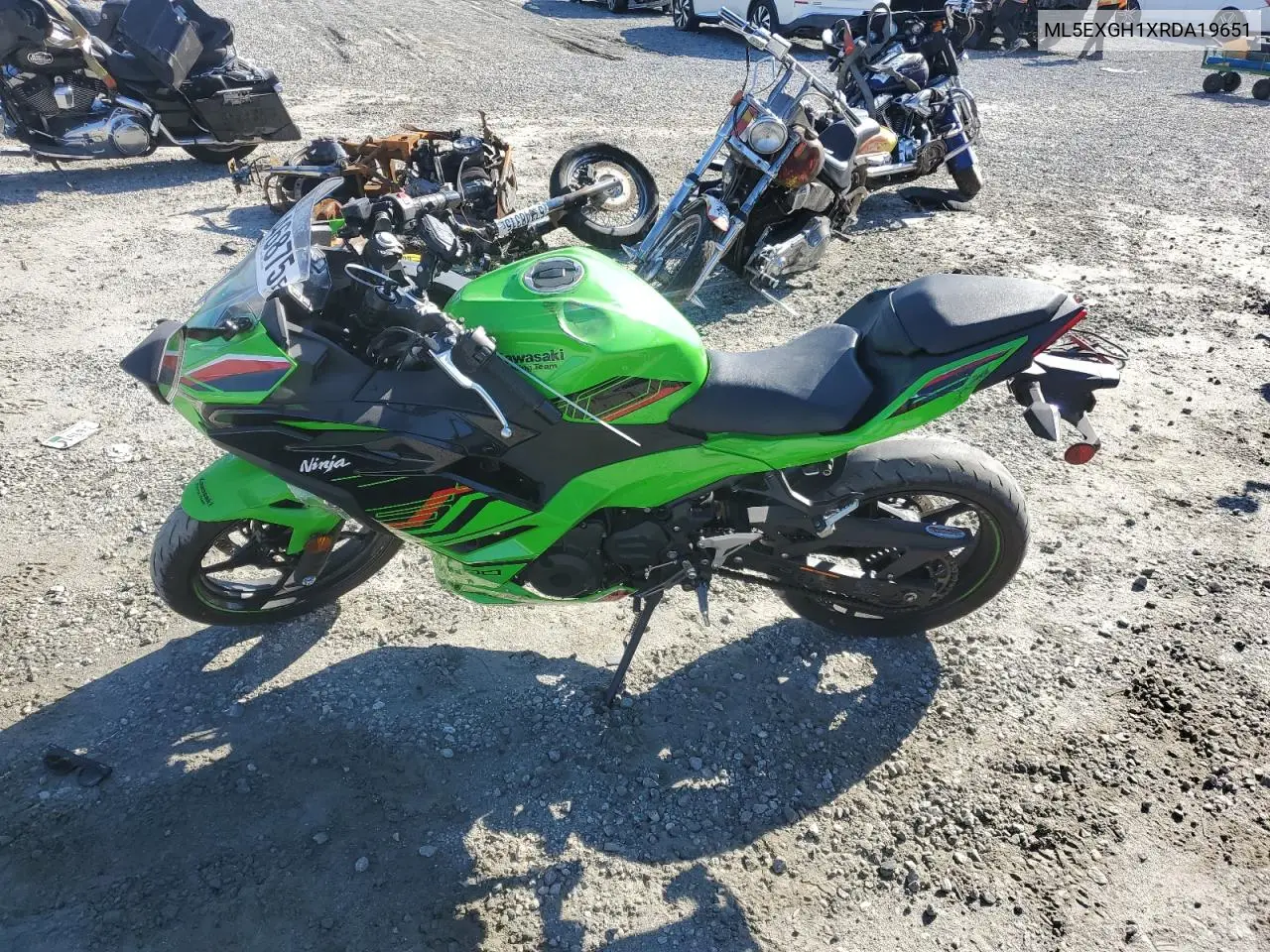 2024 Kawasaki Ex500 H VIN: ML5EXGH1XRDA19651 Lot: 58046875