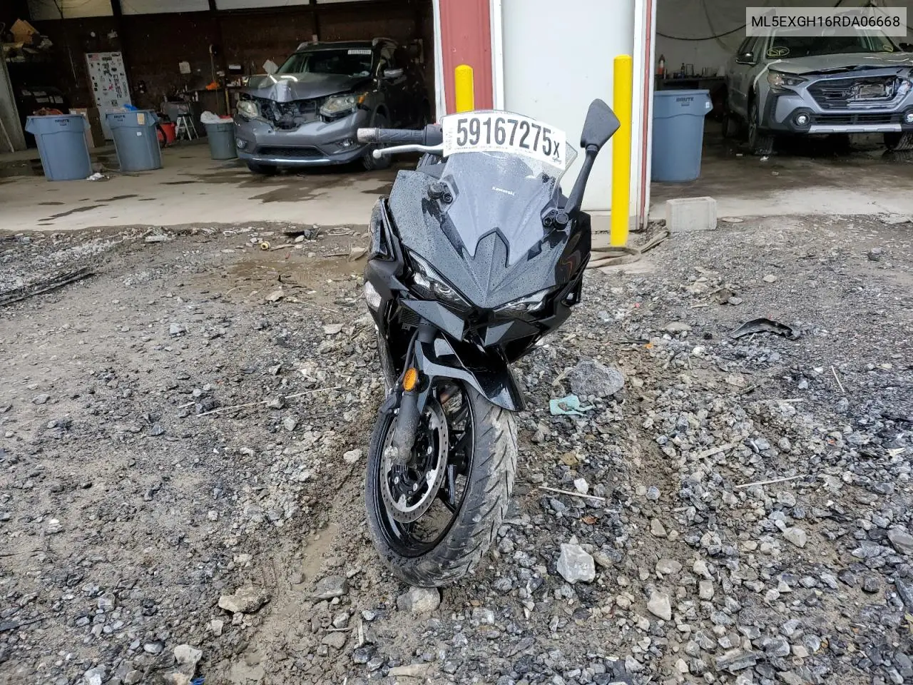 2024 Kawasaki Ex500 H VIN: ML5EXGH16RDA06668 Lot: 59167275