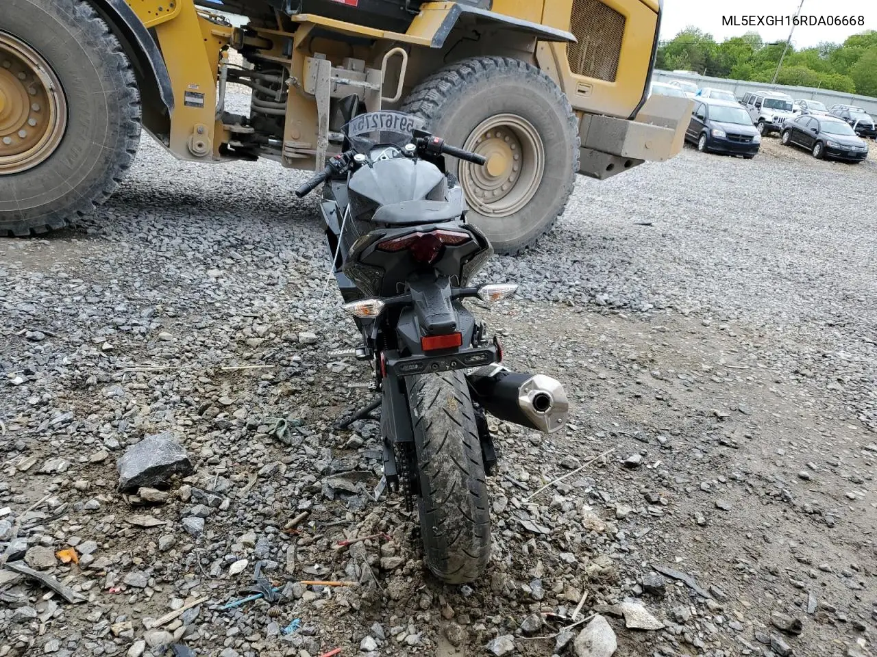 2024 Kawasaki Ex500 H VIN: ML5EXGH16RDA06668 Lot: 59167275