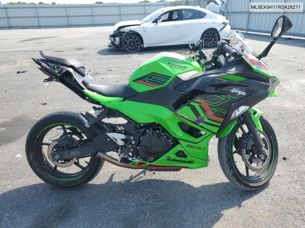 2024 Kawasaki Ex500 H VIN: ML5EXGH11RDA28271 Lot: 59964455