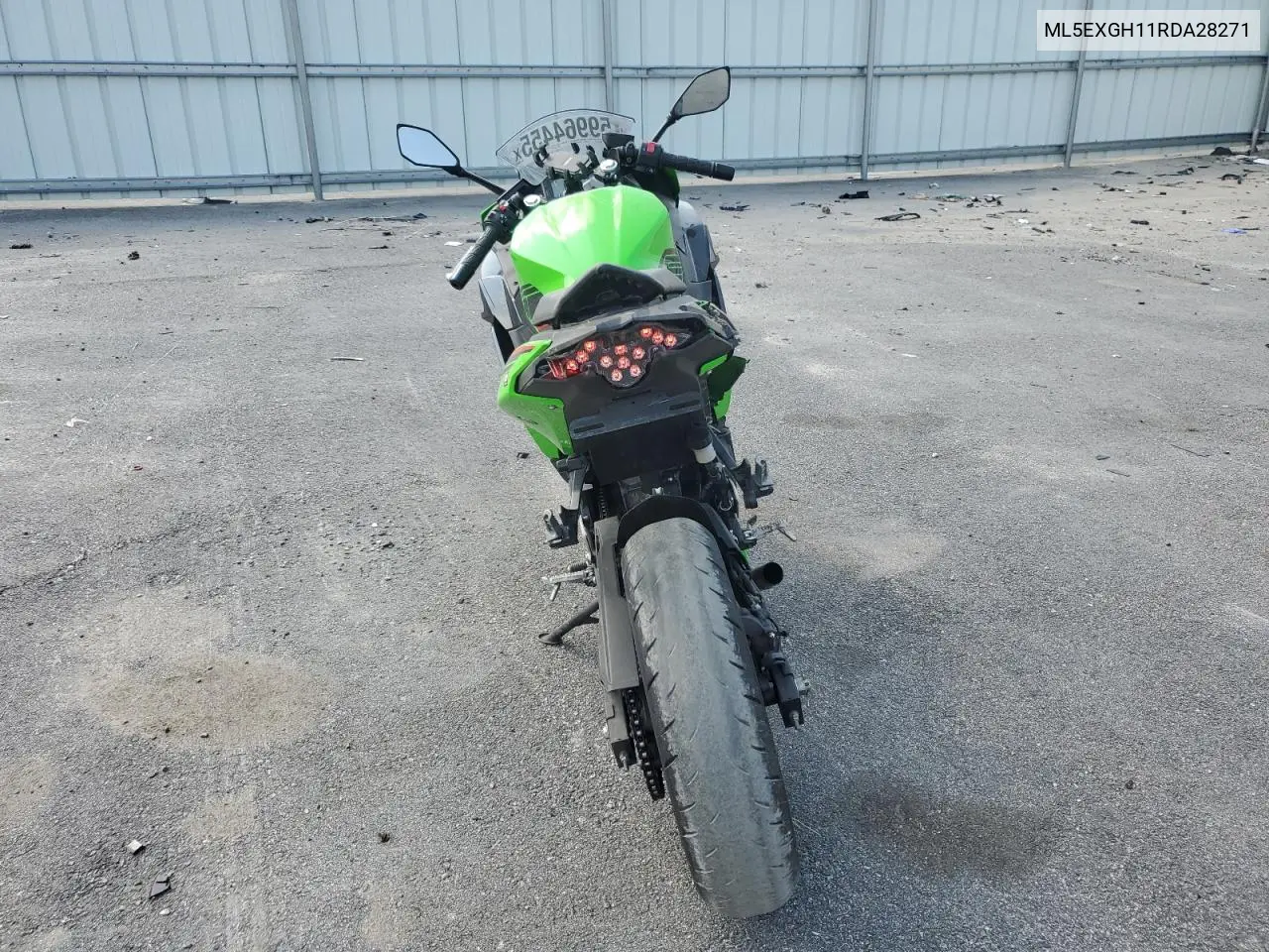 2024 Kawasaki Ex500 H VIN: ML5EXGH11RDA28271 Lot: 59964455