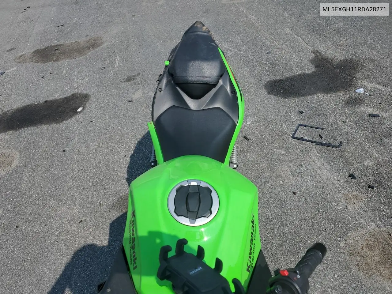 2024 Kawasaki Ex500 H VIN: ML5EXGH11RDA28271 Lot: 59964455
