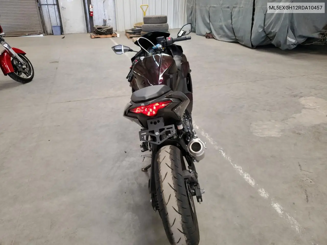 2024 Kawasaki Ex500 H VIN: ML5EXGH12RDA10457 Lot: 60120515