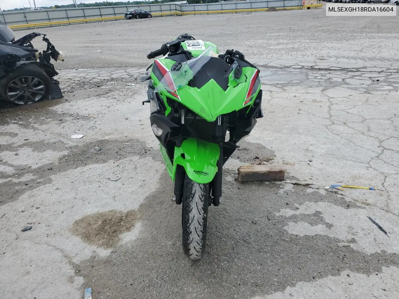 2024 Kawasaki Ex500 H VIN: ML5EXGH18RDA16604 Lot: 60214465