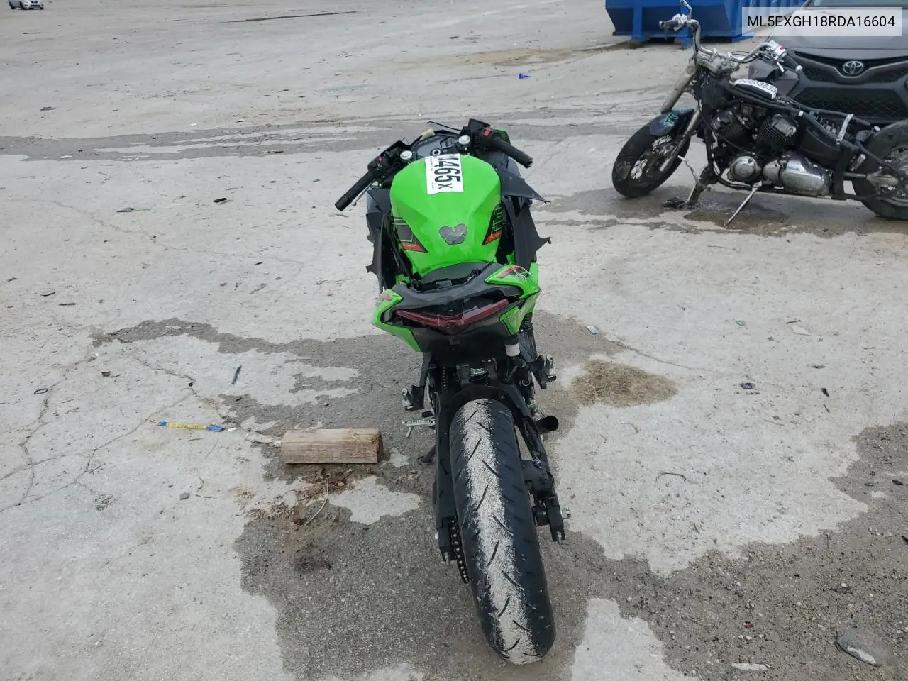 2024 Kawasaki Ex500 H VIN: ML5EXGH18RDA16604 Lot: 60214465