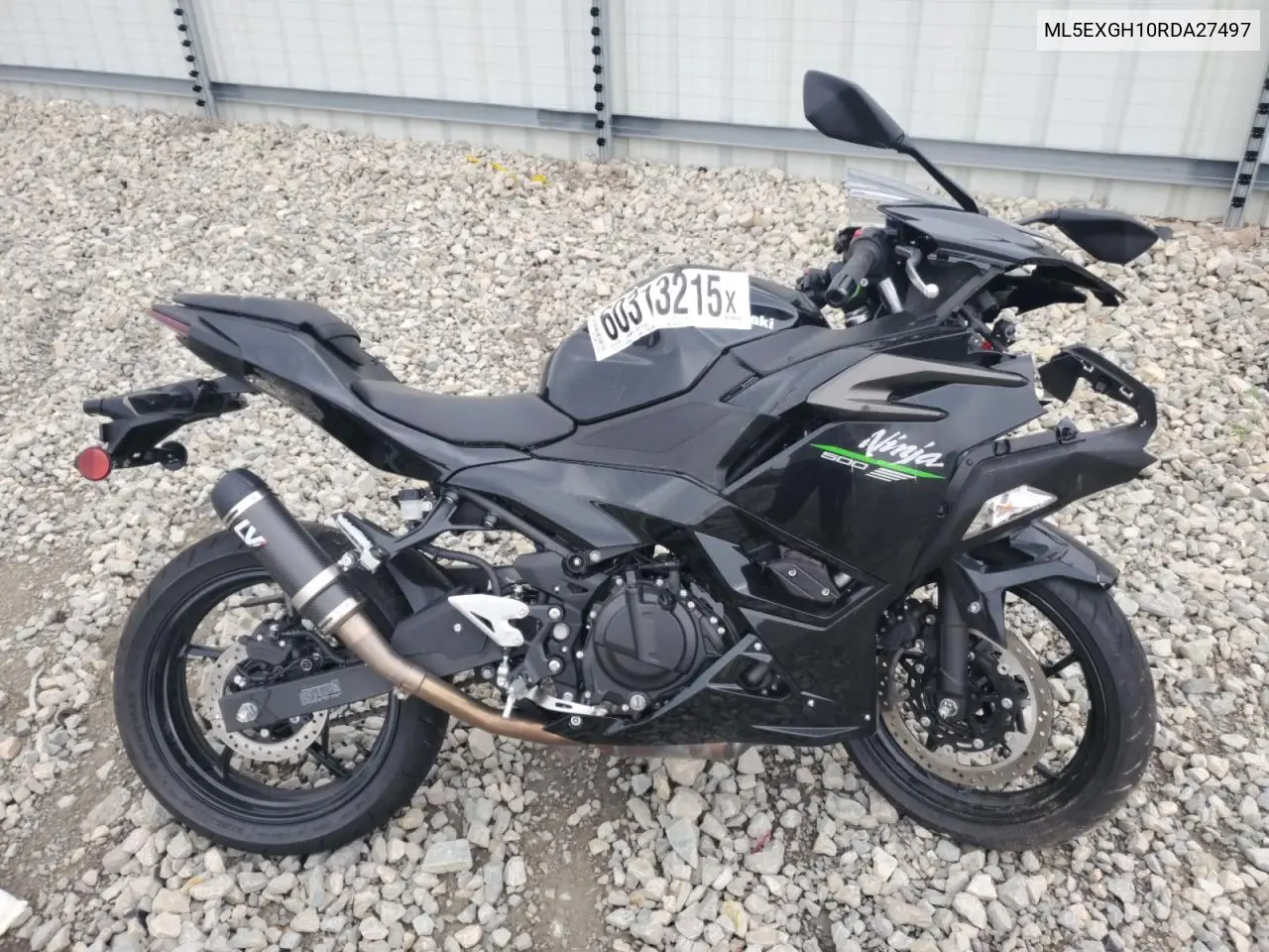 2024 Kawasaki Ex500 H VIN: ML5EXGH10RDA27497 Lot: 60313215