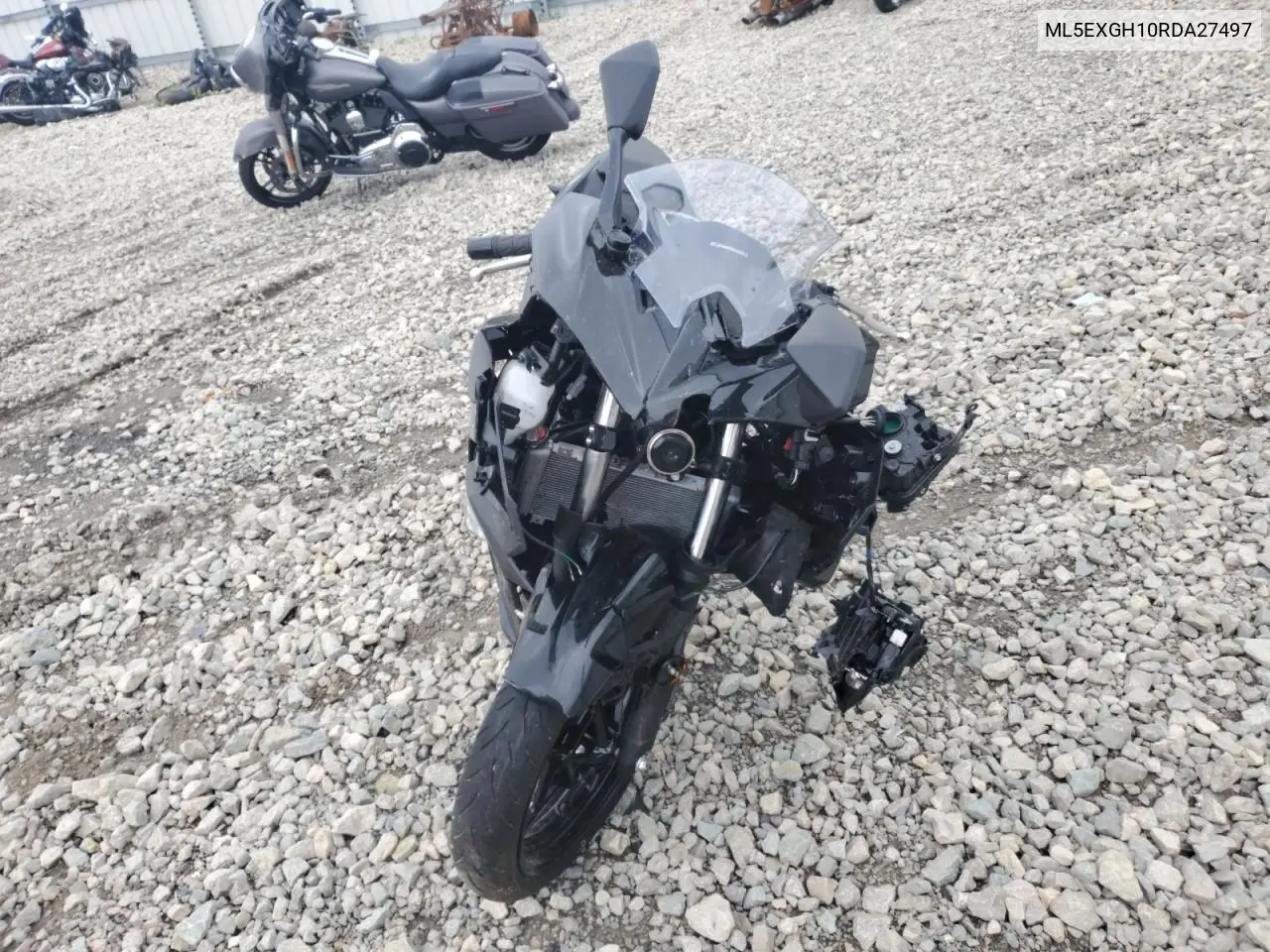 2024 Kawasaki Ex500 H VIN: ML5EXGH10RDA27497 Lot: 60313215