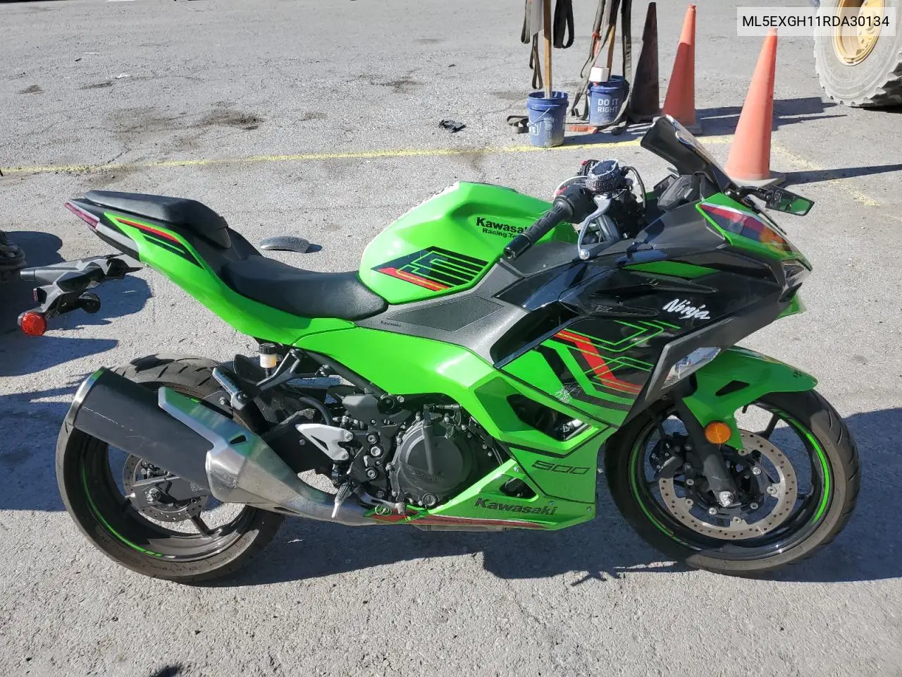 2024 Kawasaki Ex500 H VIN: ML5EXGH11RDA30134 Lot: 60882395
