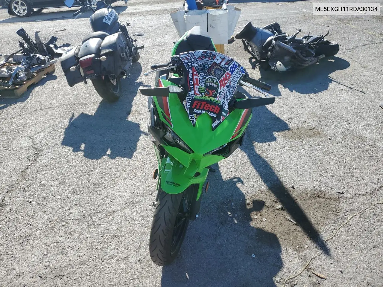 2024 Kawasaki Ex500 H VIN: ML5EXGH11RDA30134 Lot: 60882395