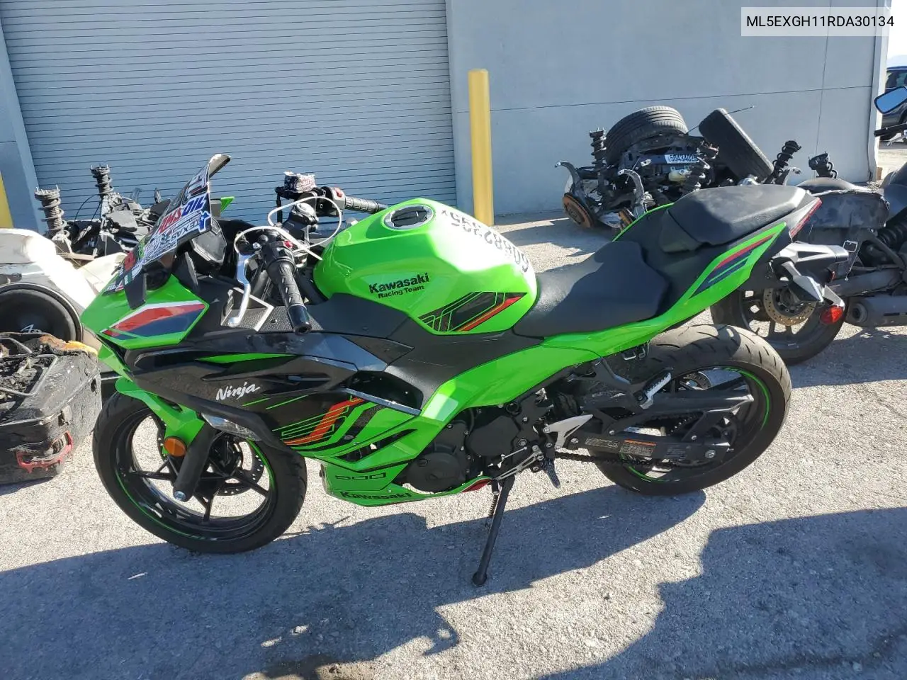 2024 Kawasaki Ex500 H VIN: ML5EXGH11RDA30134 Lot: 60882395
