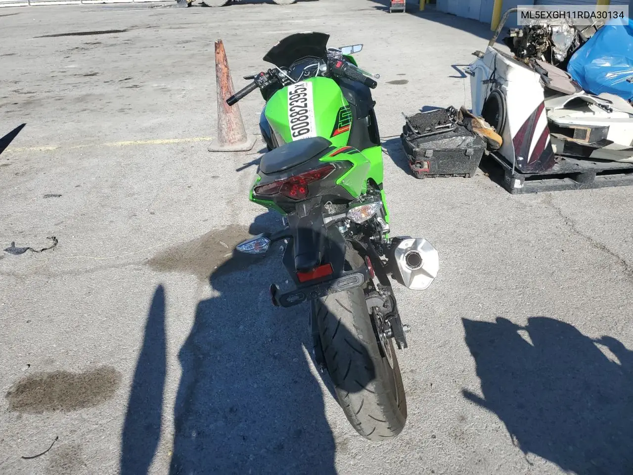 2024 Kawasaki Ex500 H VIN: ML5EXGH11RDA30134 Lot: 60882395