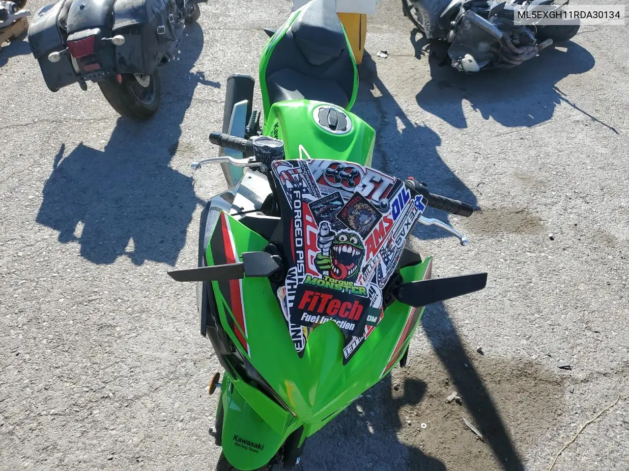 2024 Kawasaki Ex500 H VIN: ML5EXGH11RDA30134 Lot: 60882395