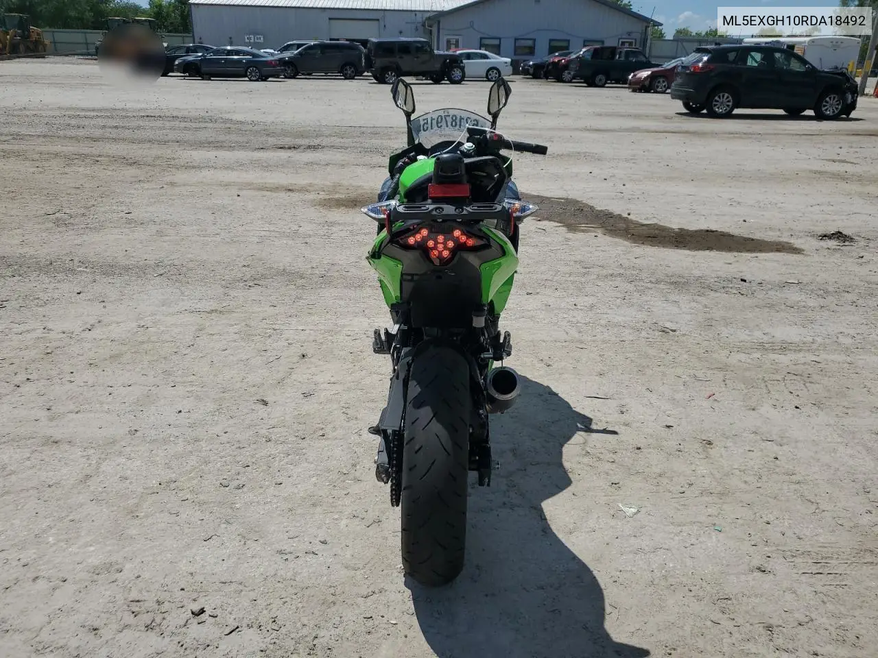 2024 Kawasaki Ex500 H VIN: ML5EXGH10RDA18492 Lot: 62187915