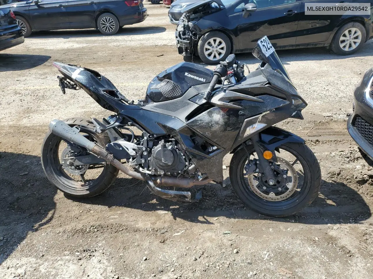 2024 Kawasaki Ex500 H VIN: ML5EXGH10RDA29542 Lot: 62992075