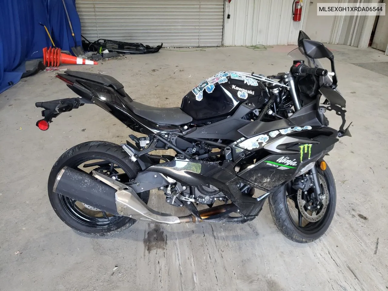 2024 Kawasaki Ex500 H VIN: ML5EXGH1XRDA06544 Lot: 65209644