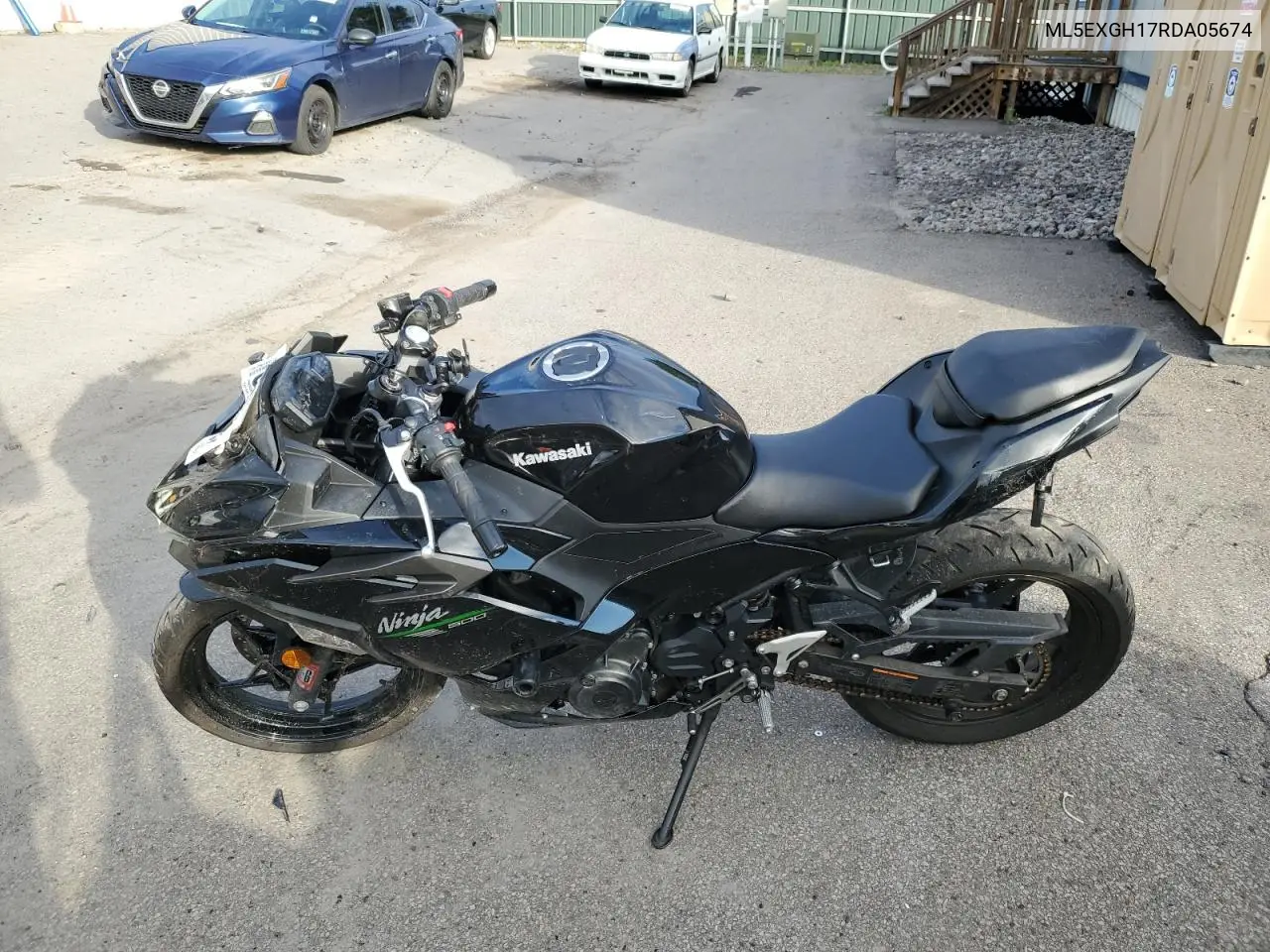 2024 Kawasaki Ex500 H VIN: ML5EXGH17RDA05674 Lot: 65226565