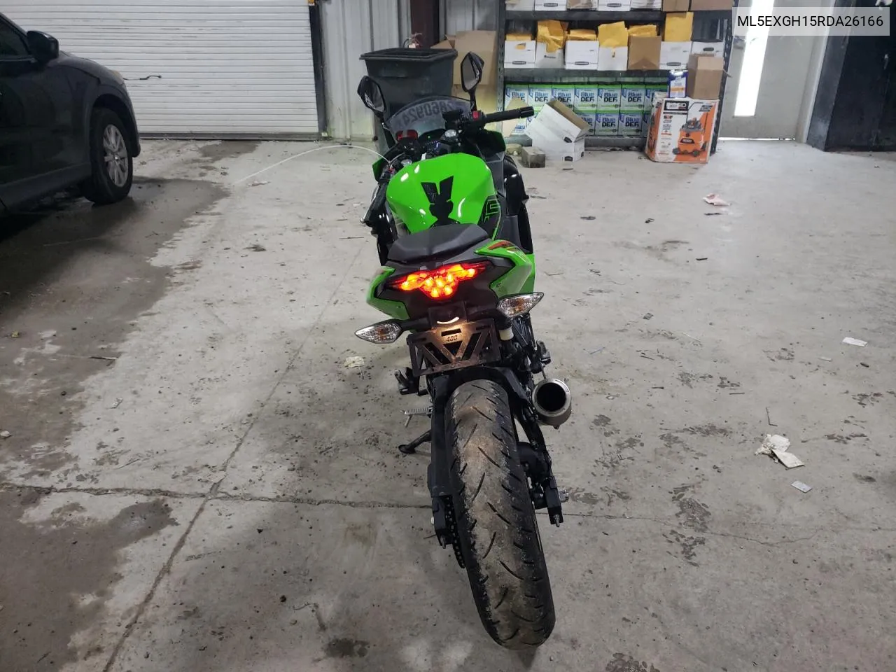2024 Kawasaki Ex500 H VIN: ML5EXGH15RDA26166 Lot: 82860924