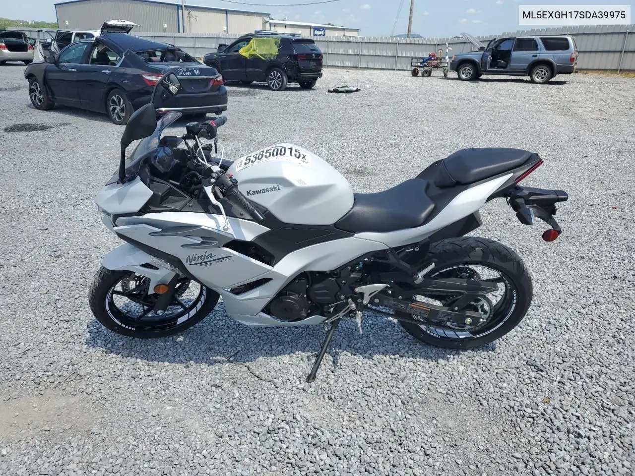 2025 Kawasaki Ex500 H VIN: ML5EXGH17SDA39975 Lot: 53850015