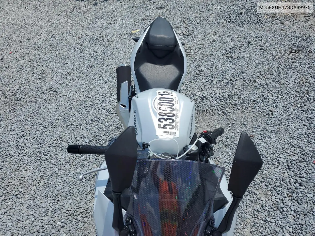 2025 Kawasaki Ex500 H VIN: ML5EXGH17SDA39975 Lot: 53850015