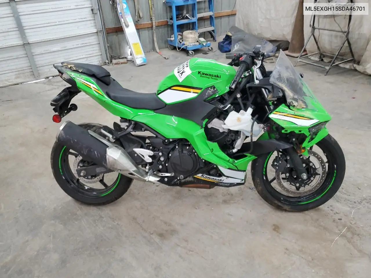 2025 Kawasaki Ex500 H VIN: ML5EXGH15SDA46701 Lot: 57268355
