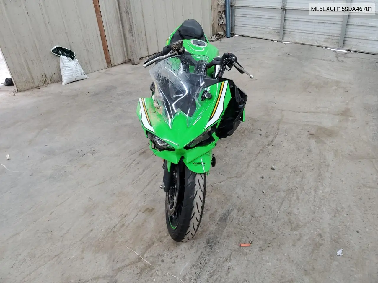 2025 Kawasaki Ex500 H VIN: ML5EXGH15SDA46701 Lot: 57268355