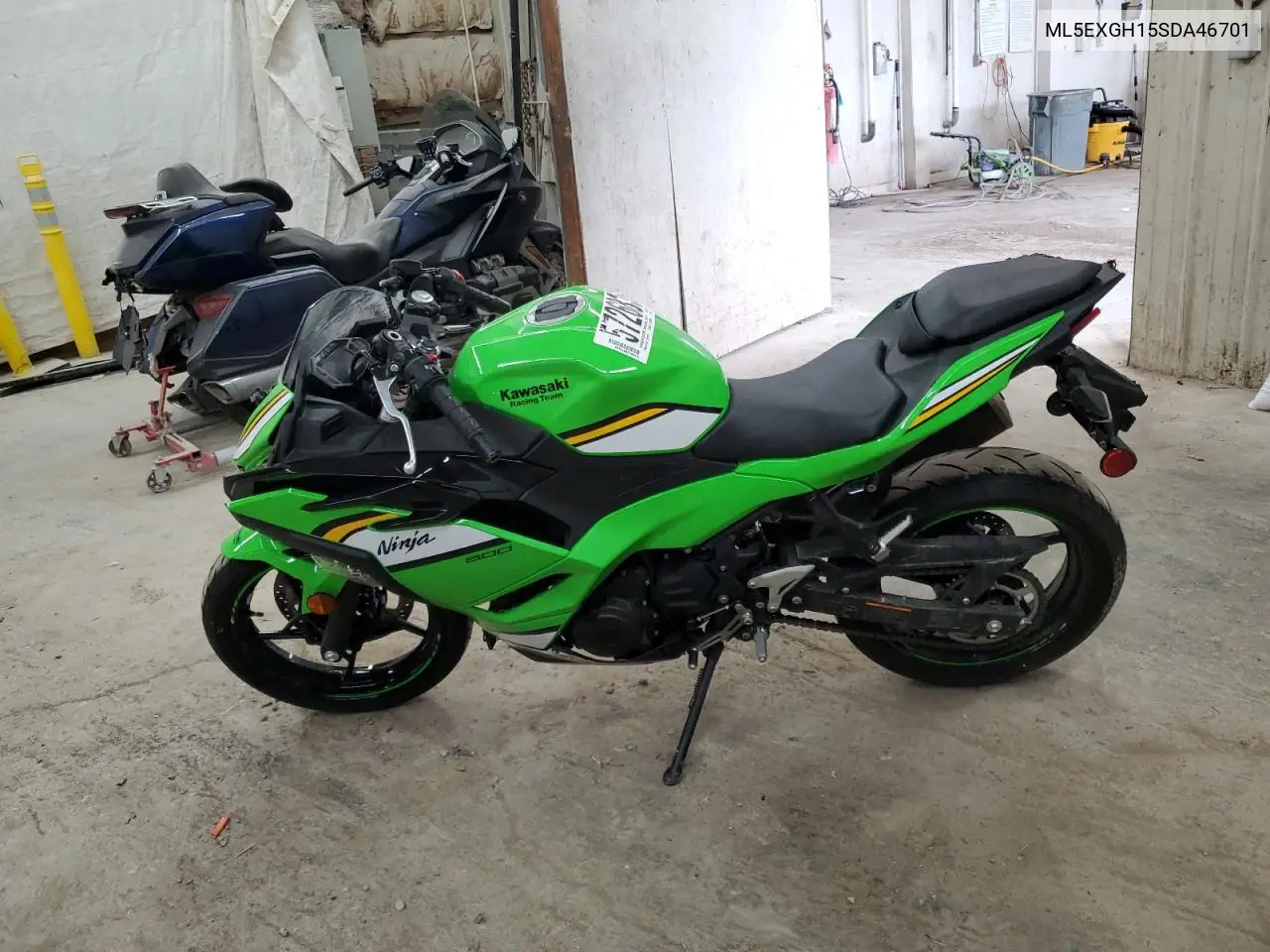2025 Kawasaki Ex500 H VIN: ML5EXGH15SDA46701 Lot: 57268355