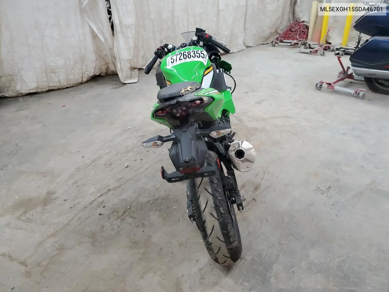 2025 Kawasaki Ex500 H VIN: ML5EXGH15SDA46701 Lot: 57268355