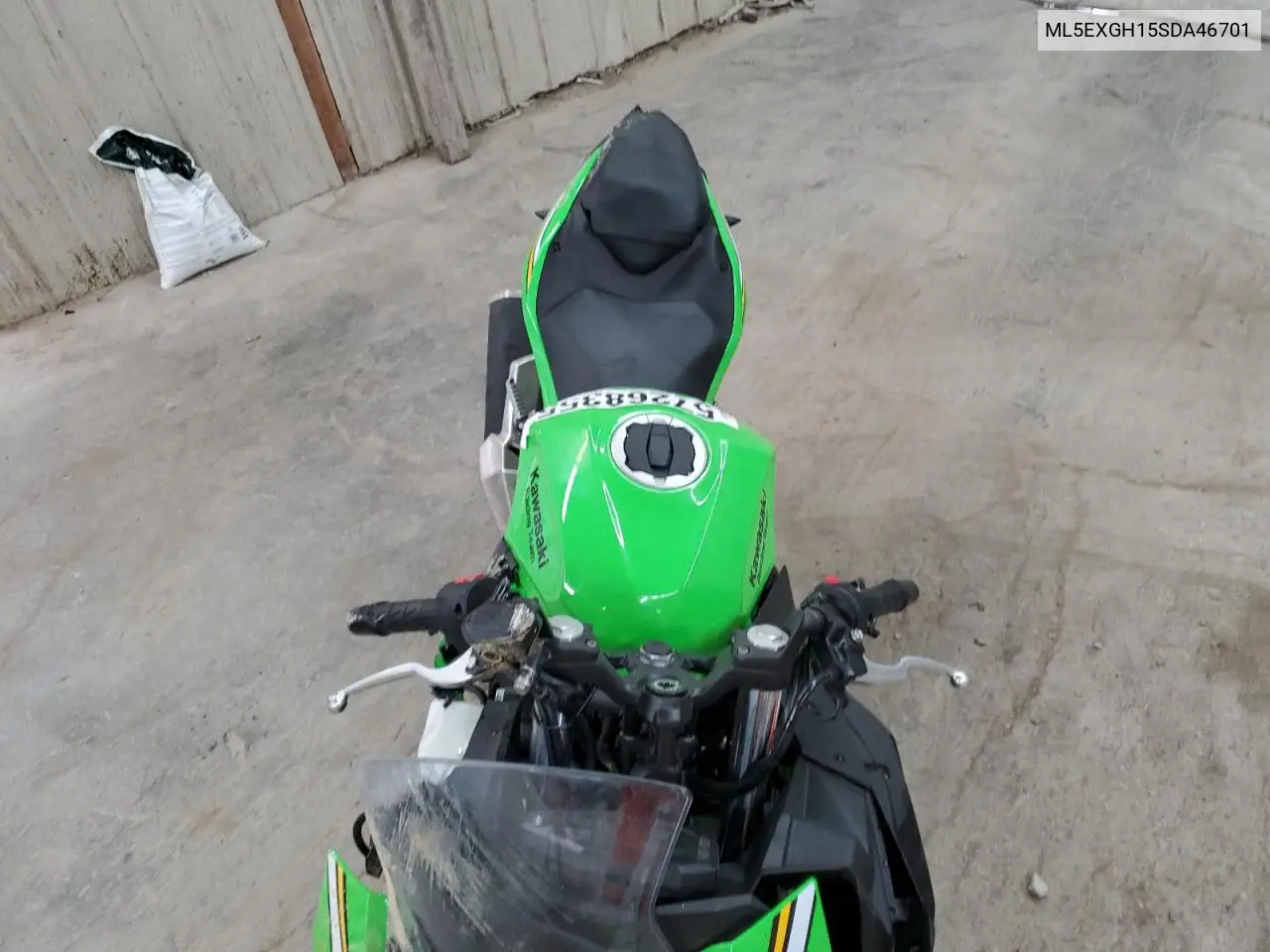 2025 Kawasaki Ex500 H VIN: ML5EXGH15SDA46701 Lot: 57268355
