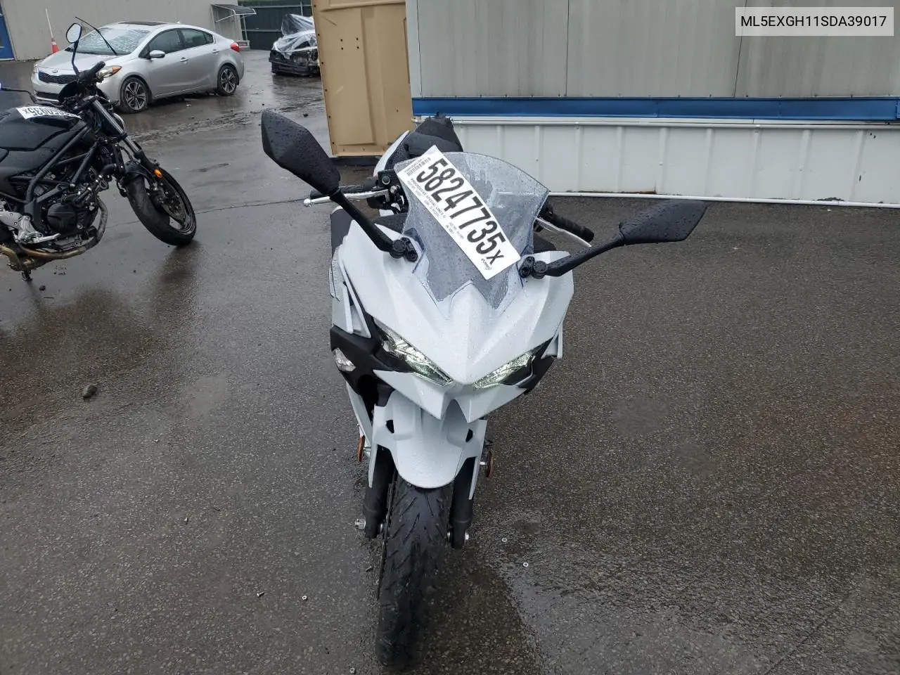 2025 Kawasaki Ex500 H VIN: ML5EXGH11SDA39017 Lot: 58247735