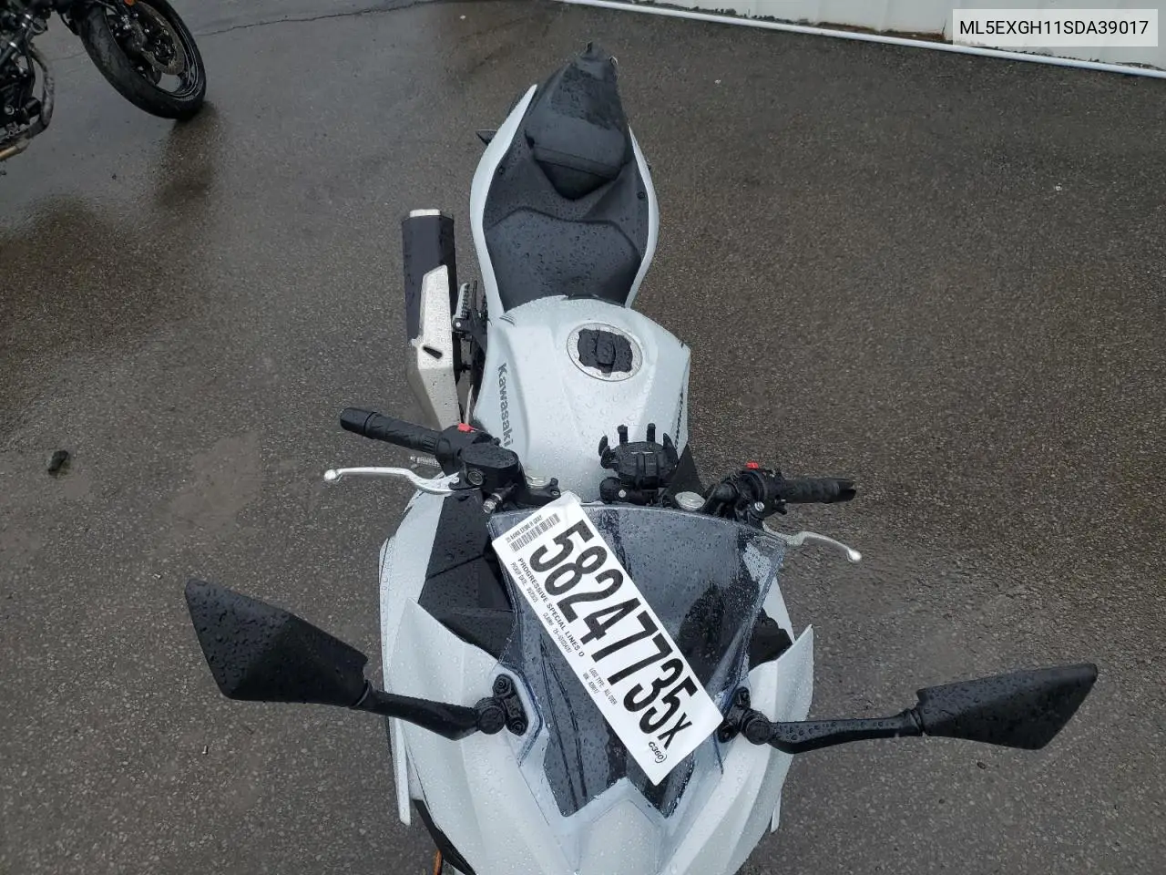2025 Kawasaki Ex500 H VIN: ML5EXGH11SDA39017 Lot: 58247735