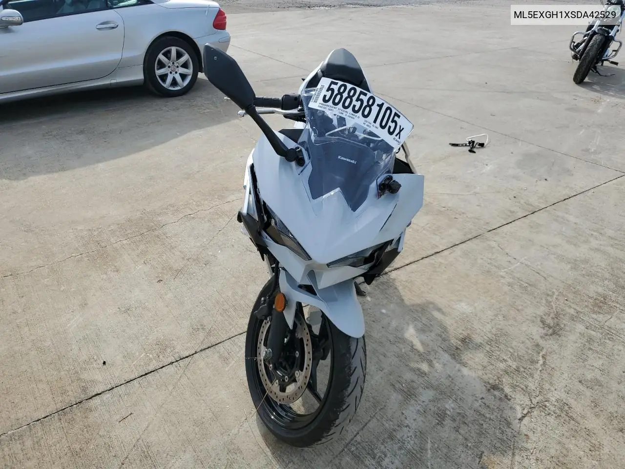 2025 Kawasaki Ex500 H VIN: ML5EXGH1XSDA42529 Lot: 58858105