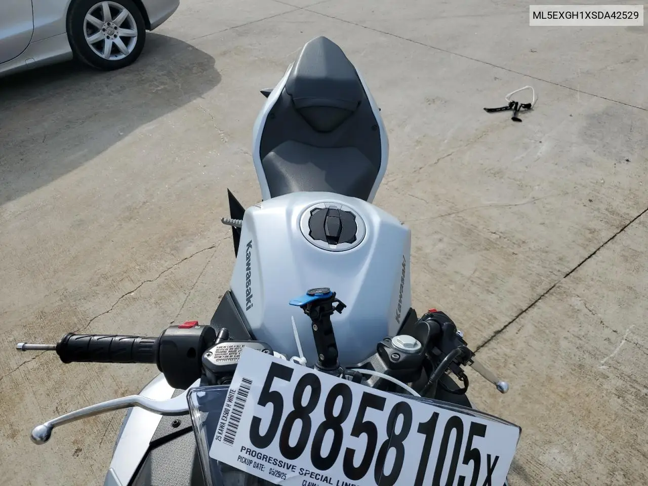 2025 Kawasaki Ex500 H VIN: ML5EXGH1XSDA42529 Lot: 58858105