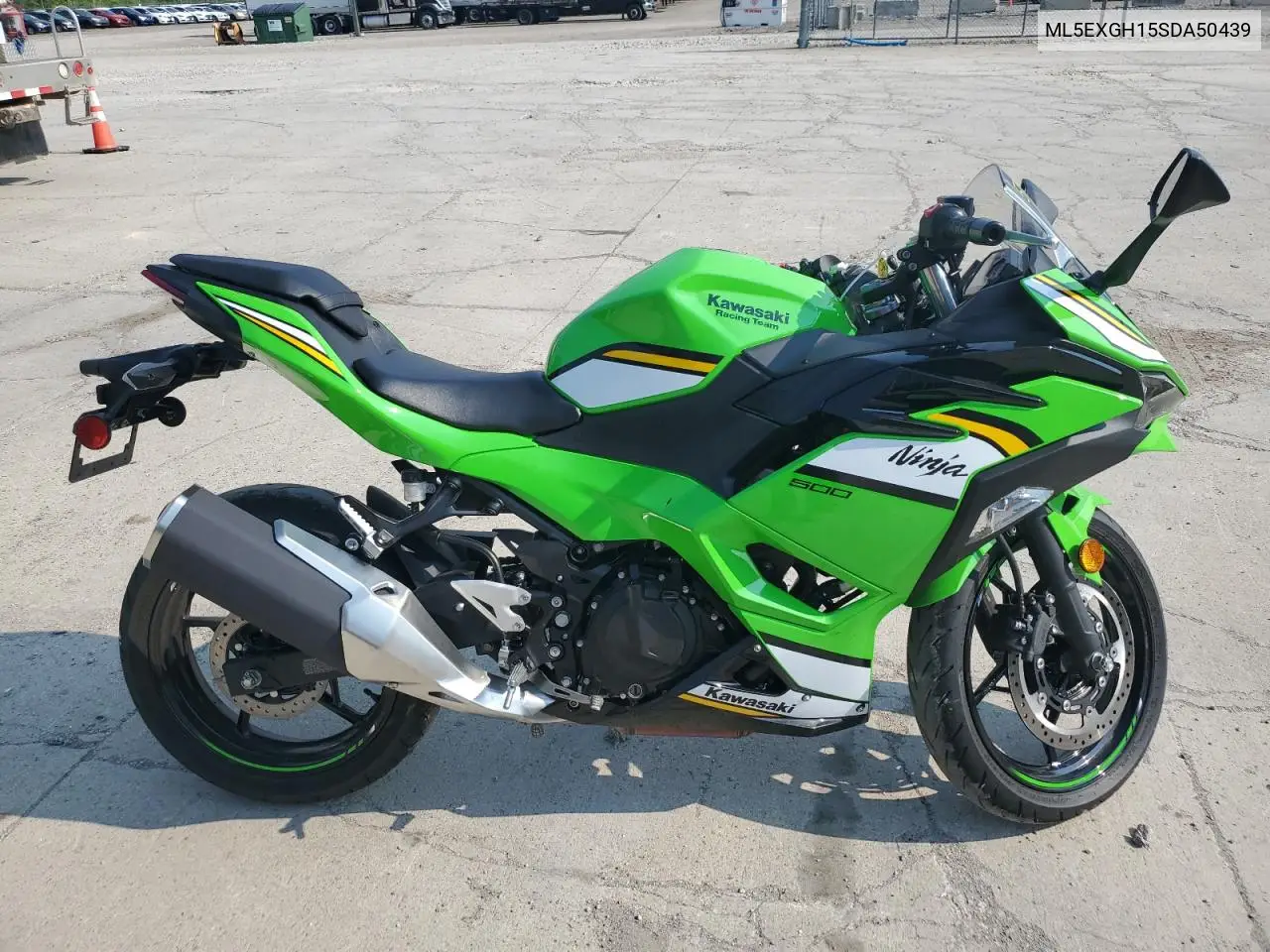 2025 Kawasaki Ex500 H VIN: ML5EXGH15SDA50439 Lot: 59374155