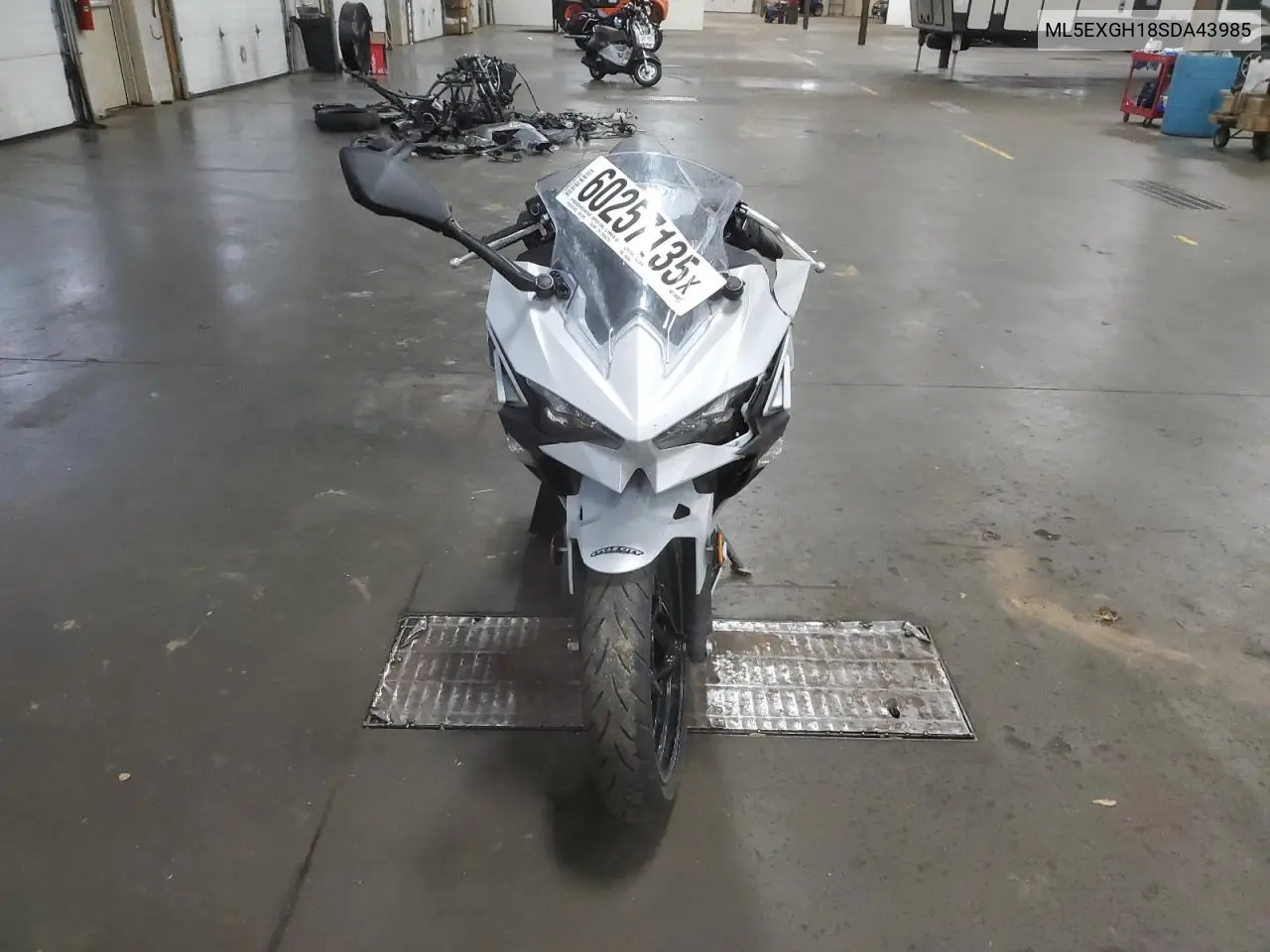 2025 Kawasaki Ex500 H VIN: ML5EXGH18SDA43985 Lot: 60257135