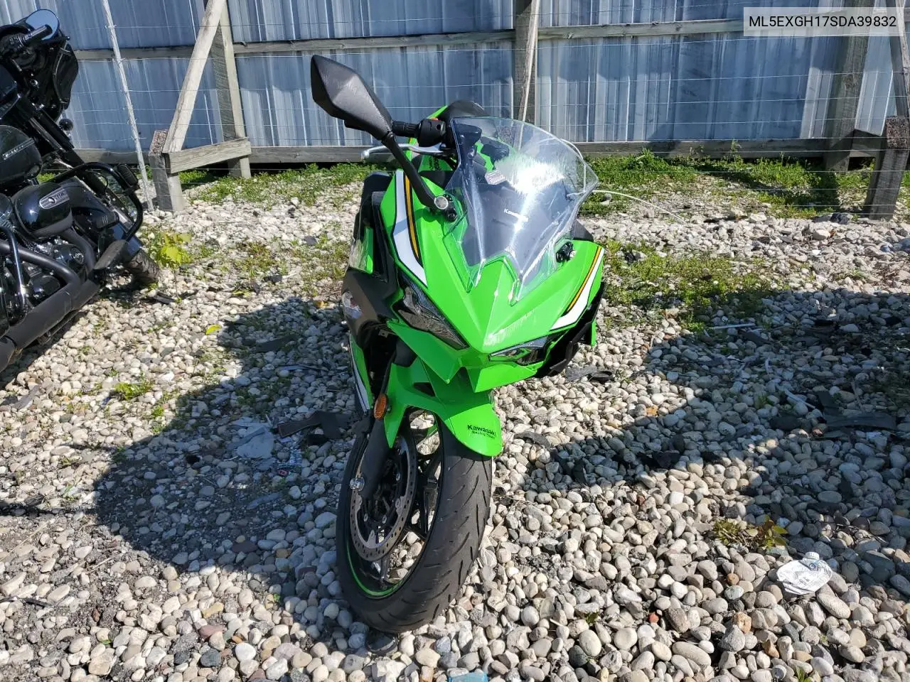 2025 Kawasaki Ex500 H VIN: ML5EXGH17SDA39832 Lot: 60973995
