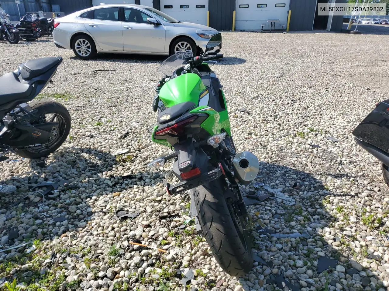 2025 Kawasaki Ex500 H VIN: ML5EXGH17SDA39832 Lot: 60973995