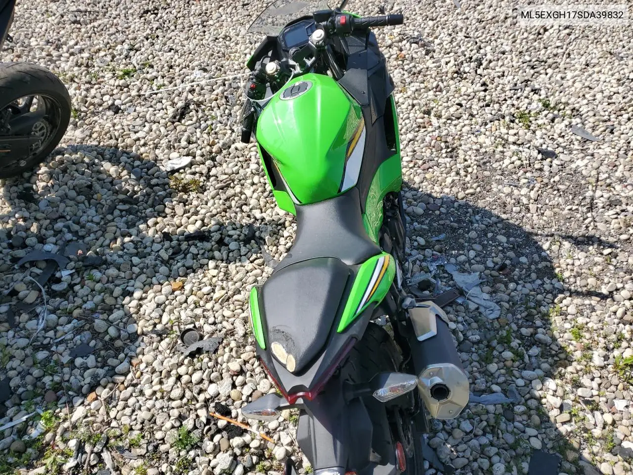 2025 Kawasaki Ex500 H VIN: ML5EXGH17SDA39832 Lot: 60973995