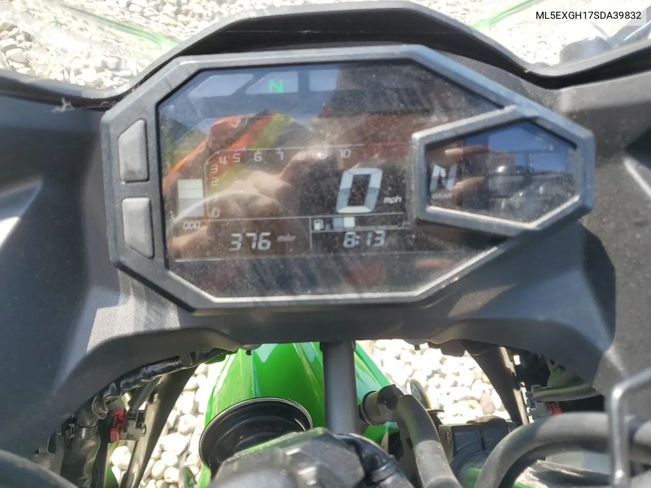 2025 Kawasaki Ex500 H VIN: ML5EXGH17SDA39832 Lot: 60973995