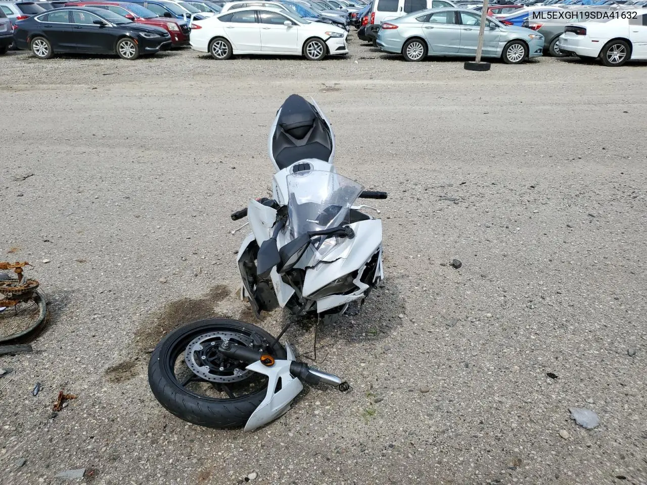 2025 Kawasaki Ex500 H VIN: ML5EXGH19SDA41632 Lot: 61085685