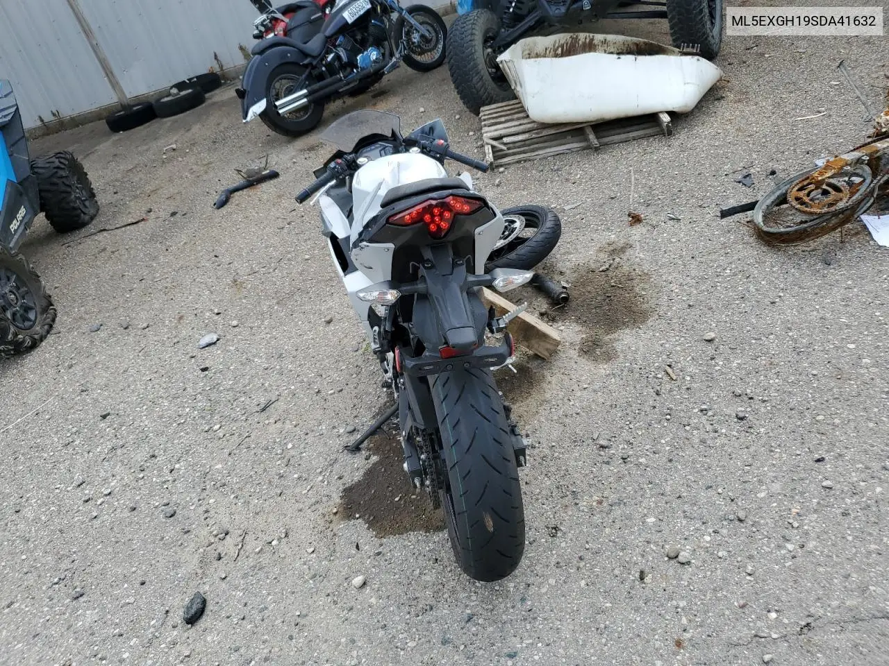 2025 Kawasaki Ex500 H VIN: ML5EXGH19SDA41632 Lot: 61085685