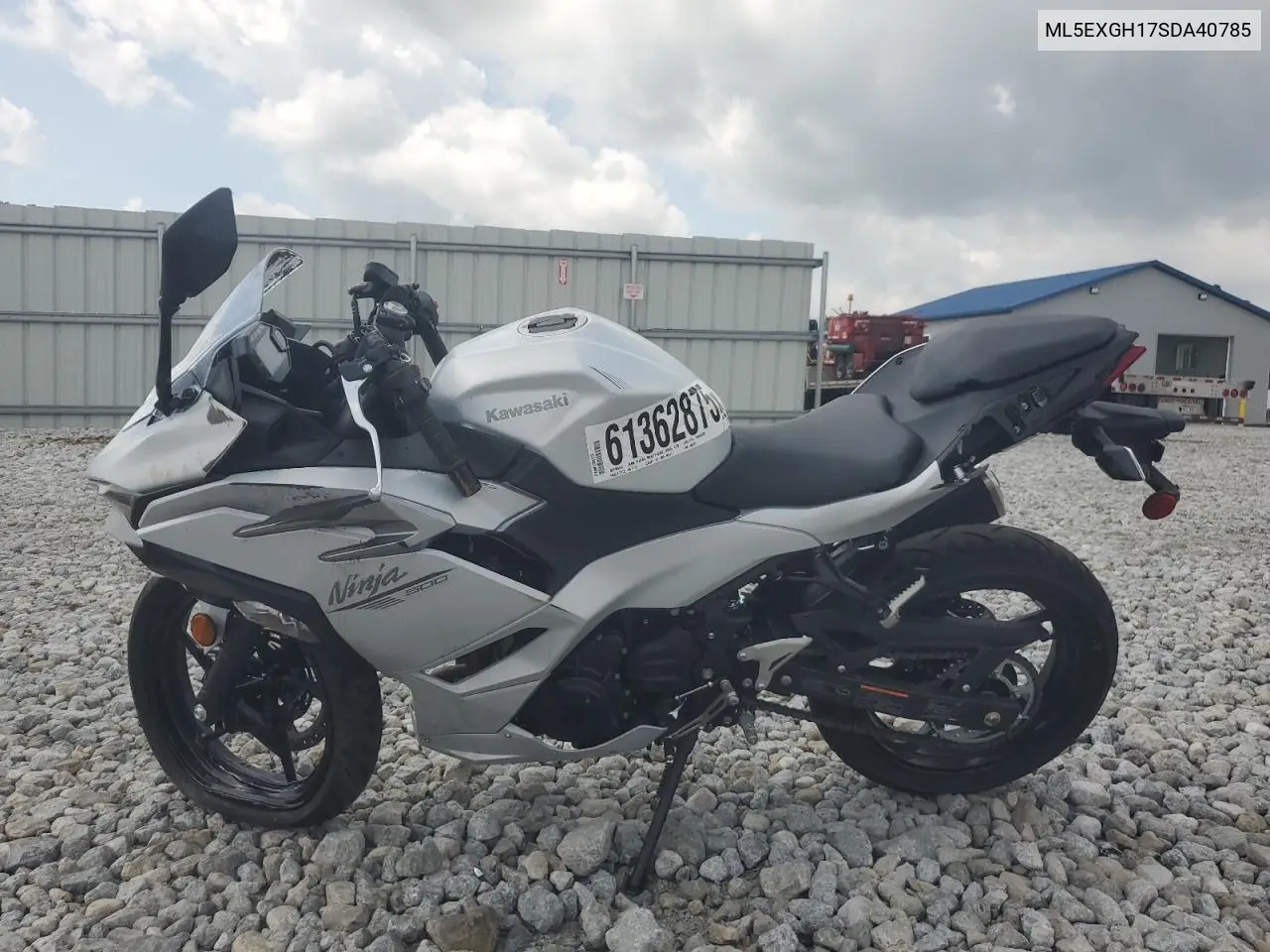 2025 Kawasaki Ex500 H VIN: ML5EXGH17SDA40785 Lot: 61362875