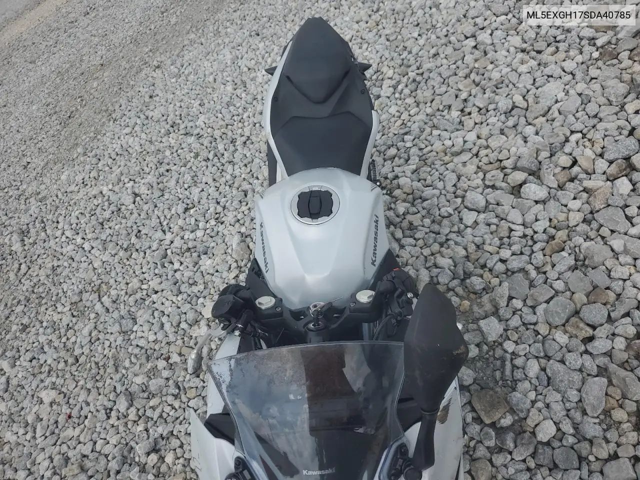 2025 Kawasaki Ex500 H VIN: ML5EXGH17SDA40785 Lot: 61362875
