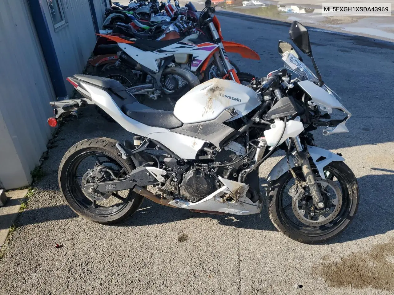 2025 Kawasaki Ex500 H VIN: ML5EXGH1XSDA43969 Lot: 61935825