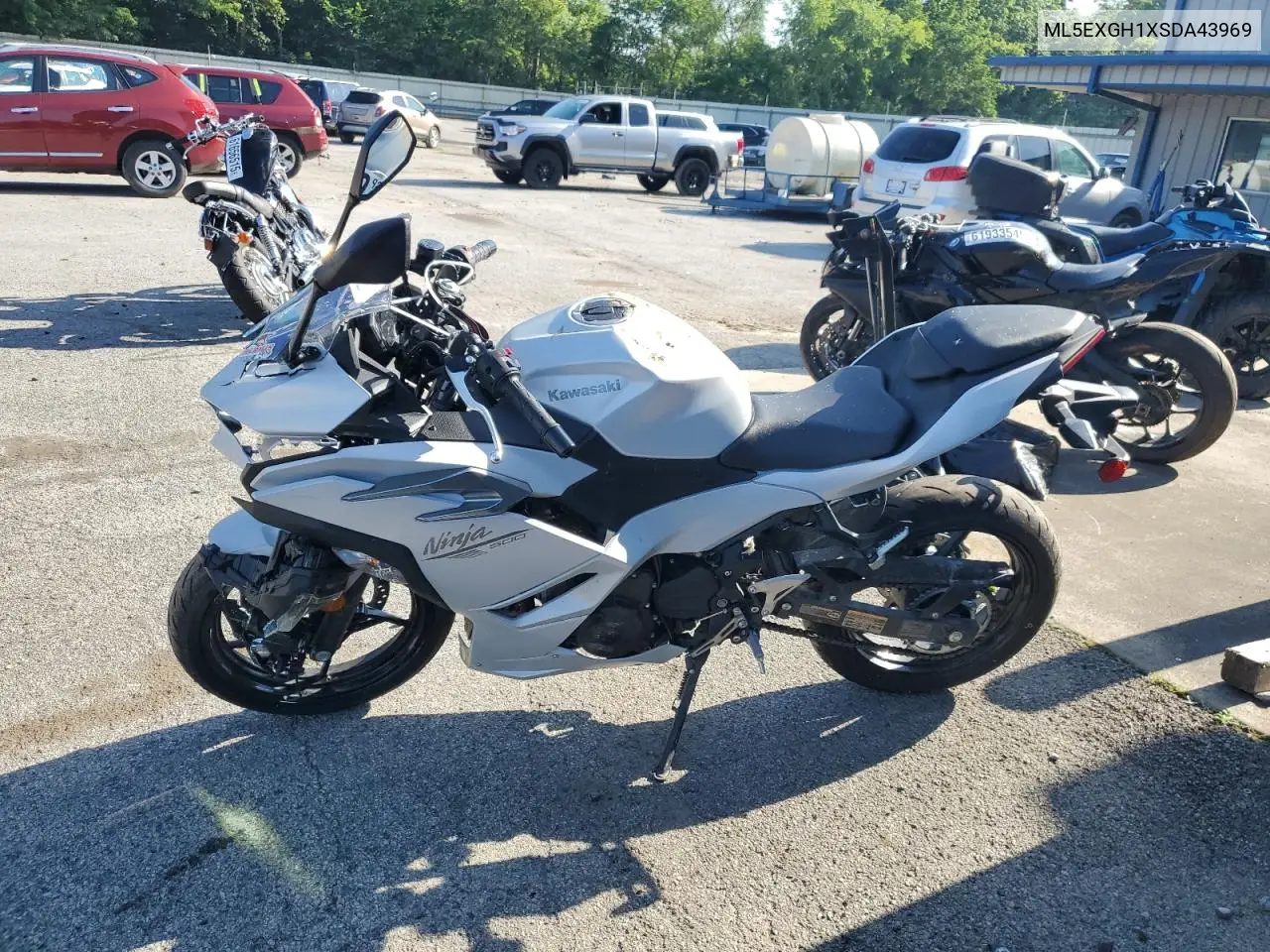 2025 Kawasaki Ex500 H VIN: ML5EXGH1XSDA43969 Lot: 61935825