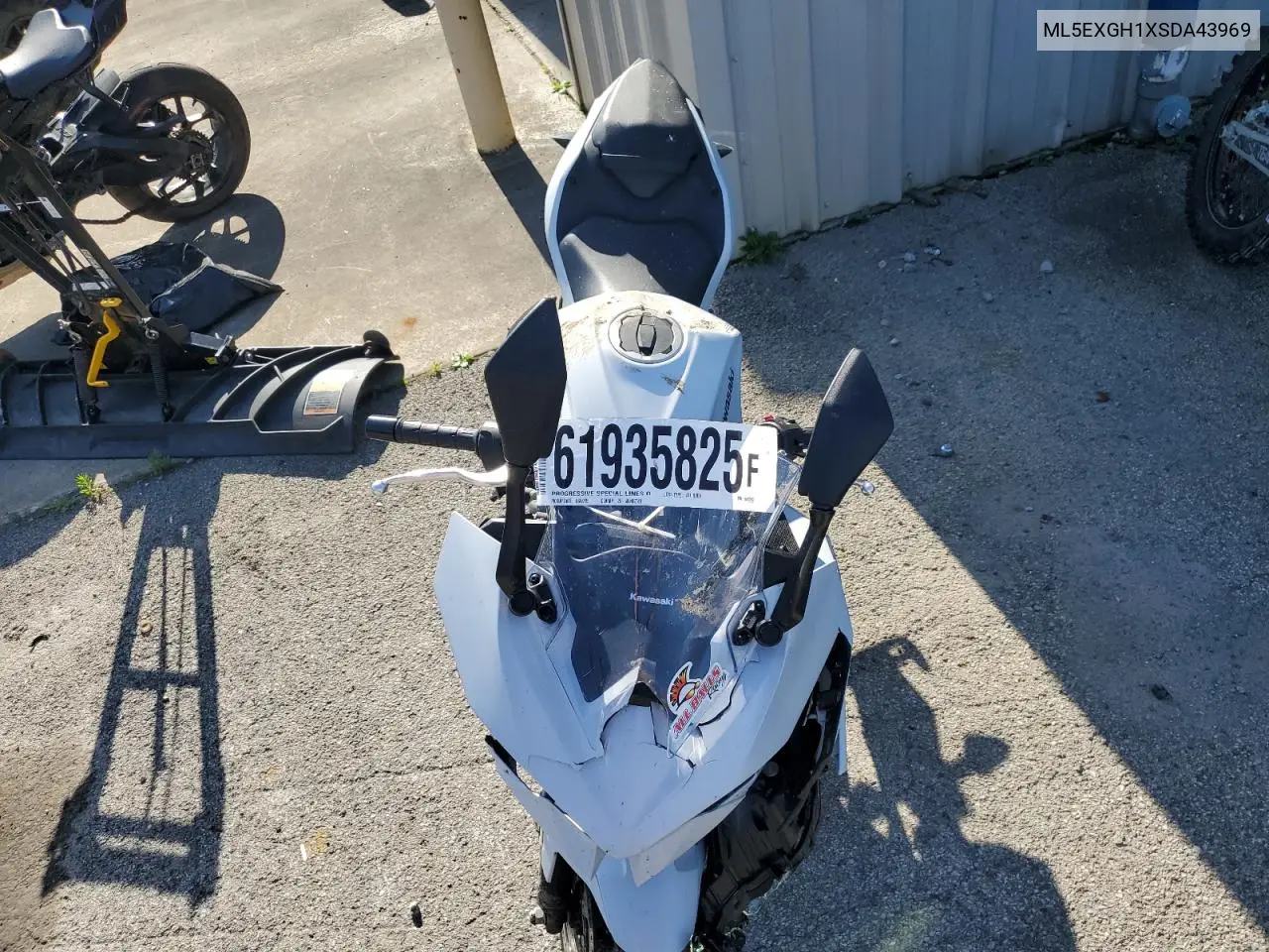 2025 Kawasaki Ex500 H VIN: ML5EXGH1XSDA43969 Lot: 61935825