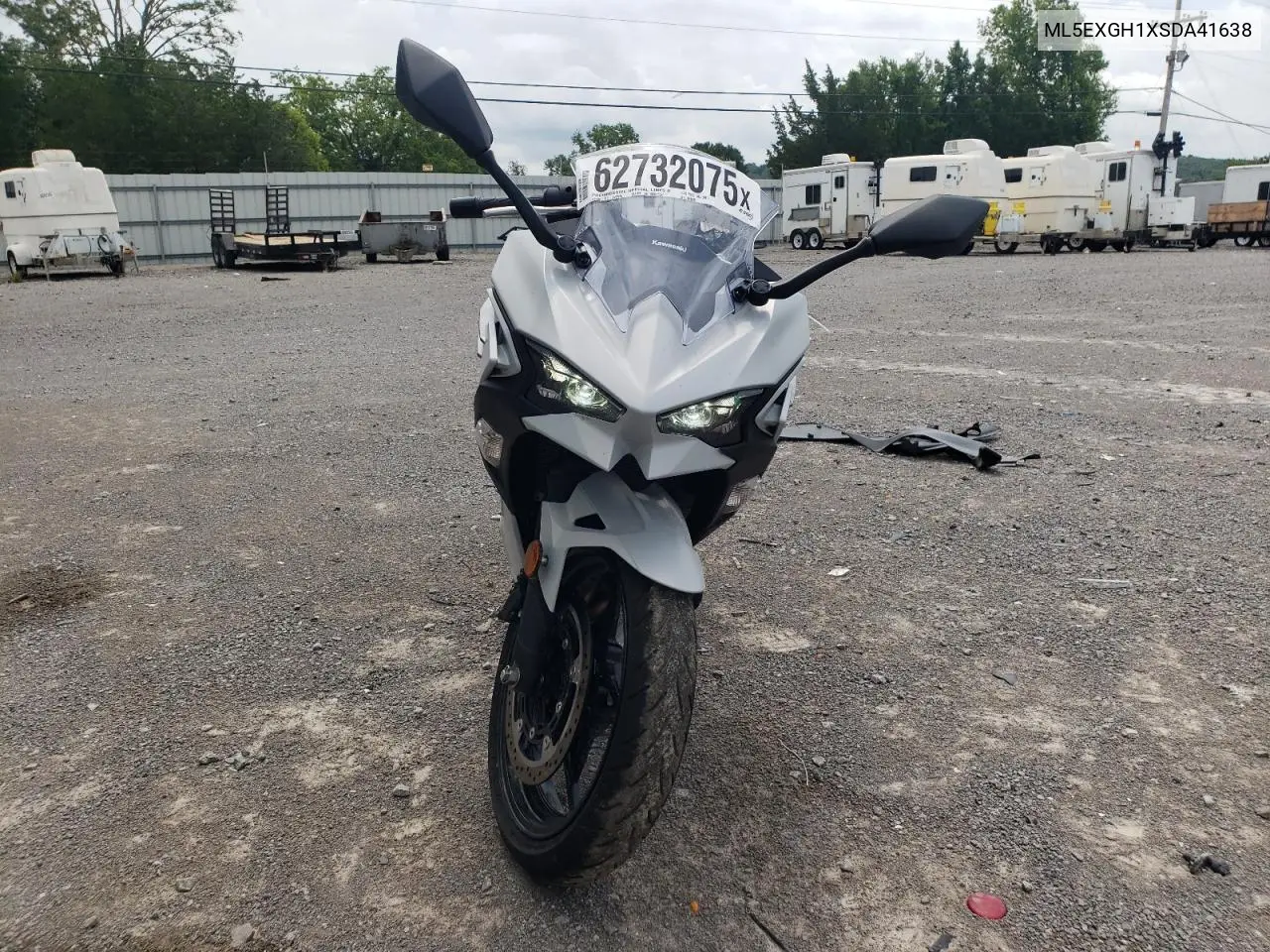 2025 Kawasaki Ex500 H VIN: ML5EXGH1XSDA41638 Lot: 62732075