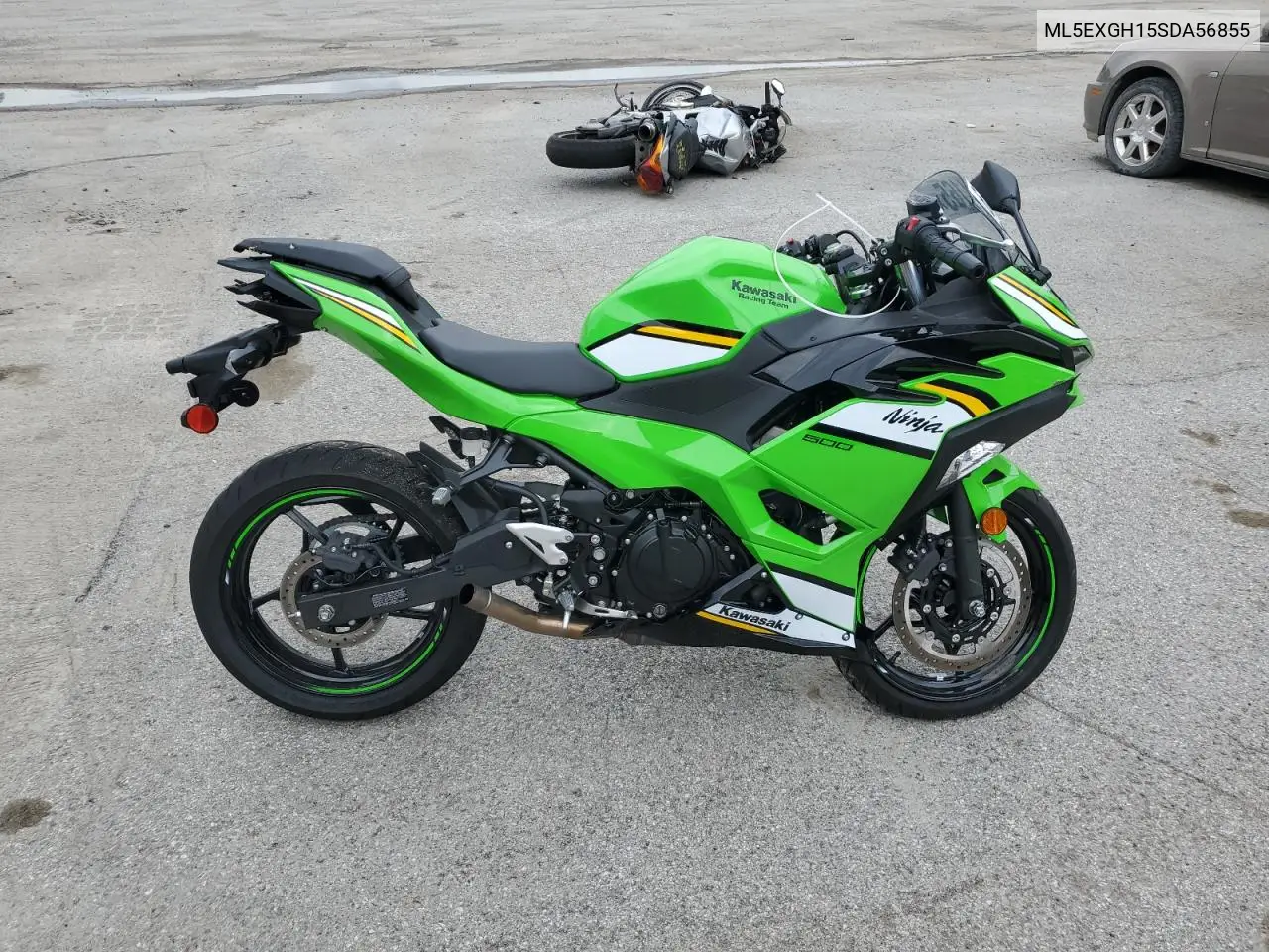 2025 Kawasaki Ex500 H VIN: ML5EXGH15SDA56855 Lot: 63024165