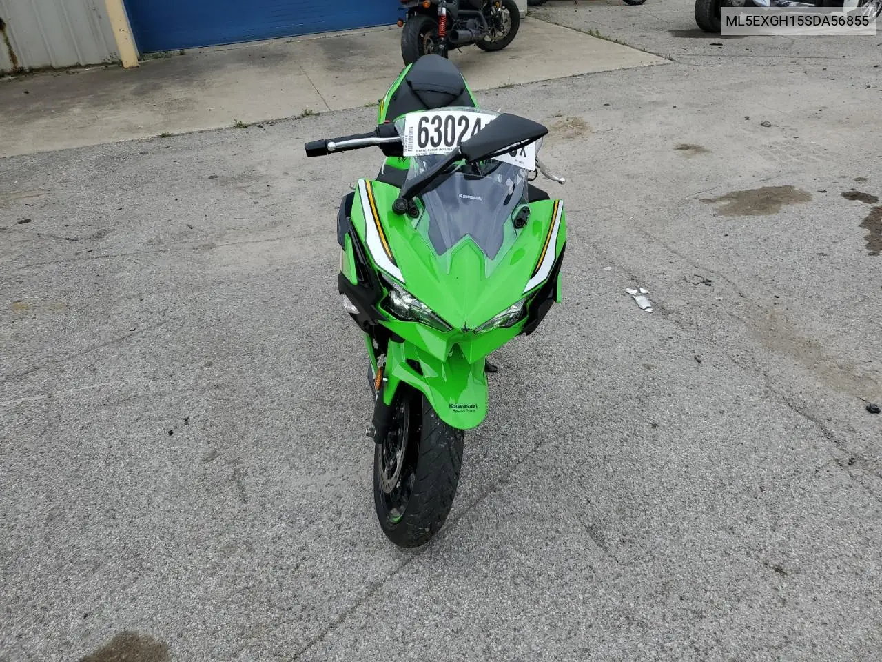 2025 Kawasaki Ex500 H VIN: ML5EXGH15SDA56855 Lot: 63024165