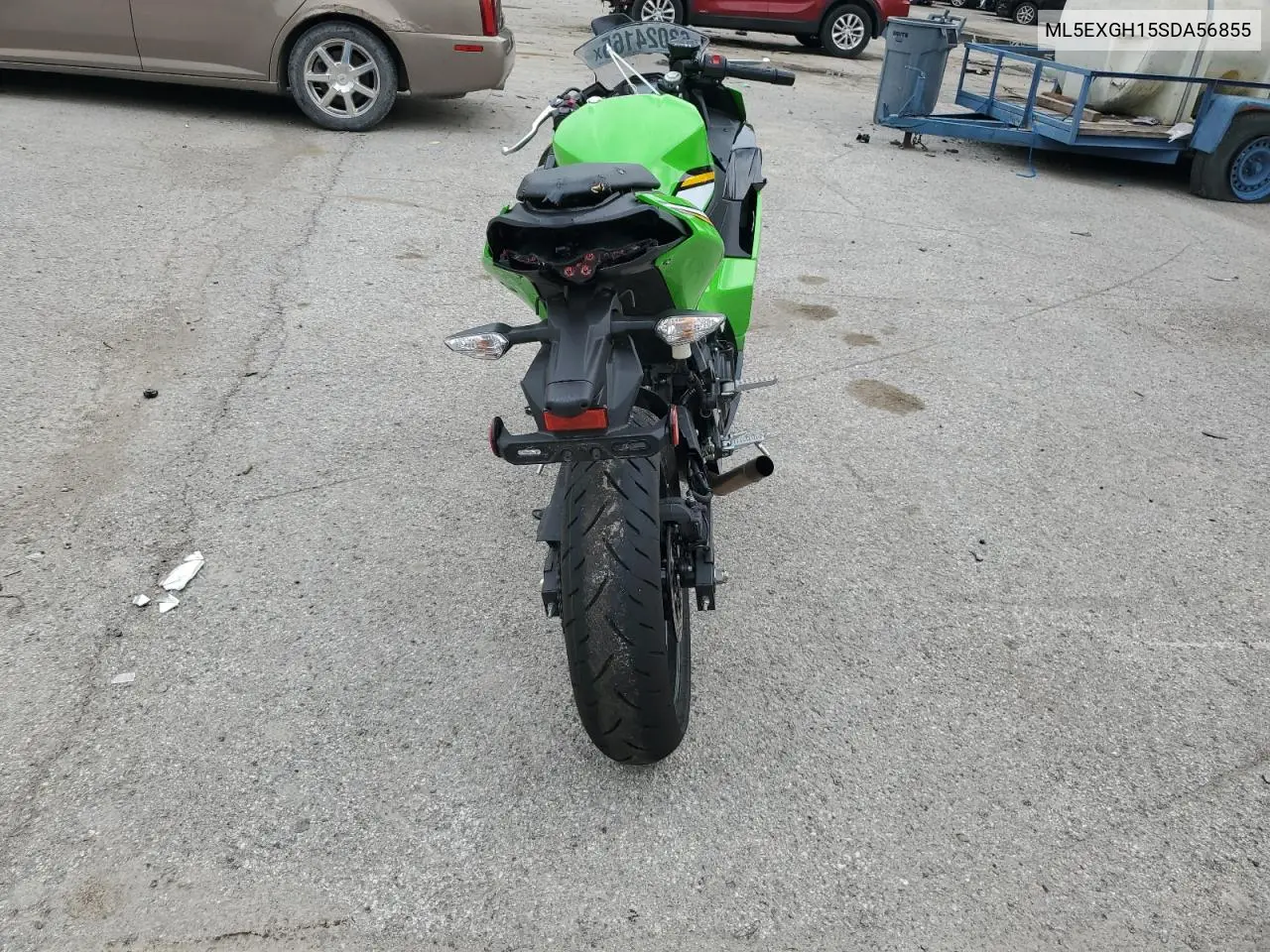 2025 Kawasaki Ex500 H VIN: ML5EXGH15SDA56855 Lot: 63024165