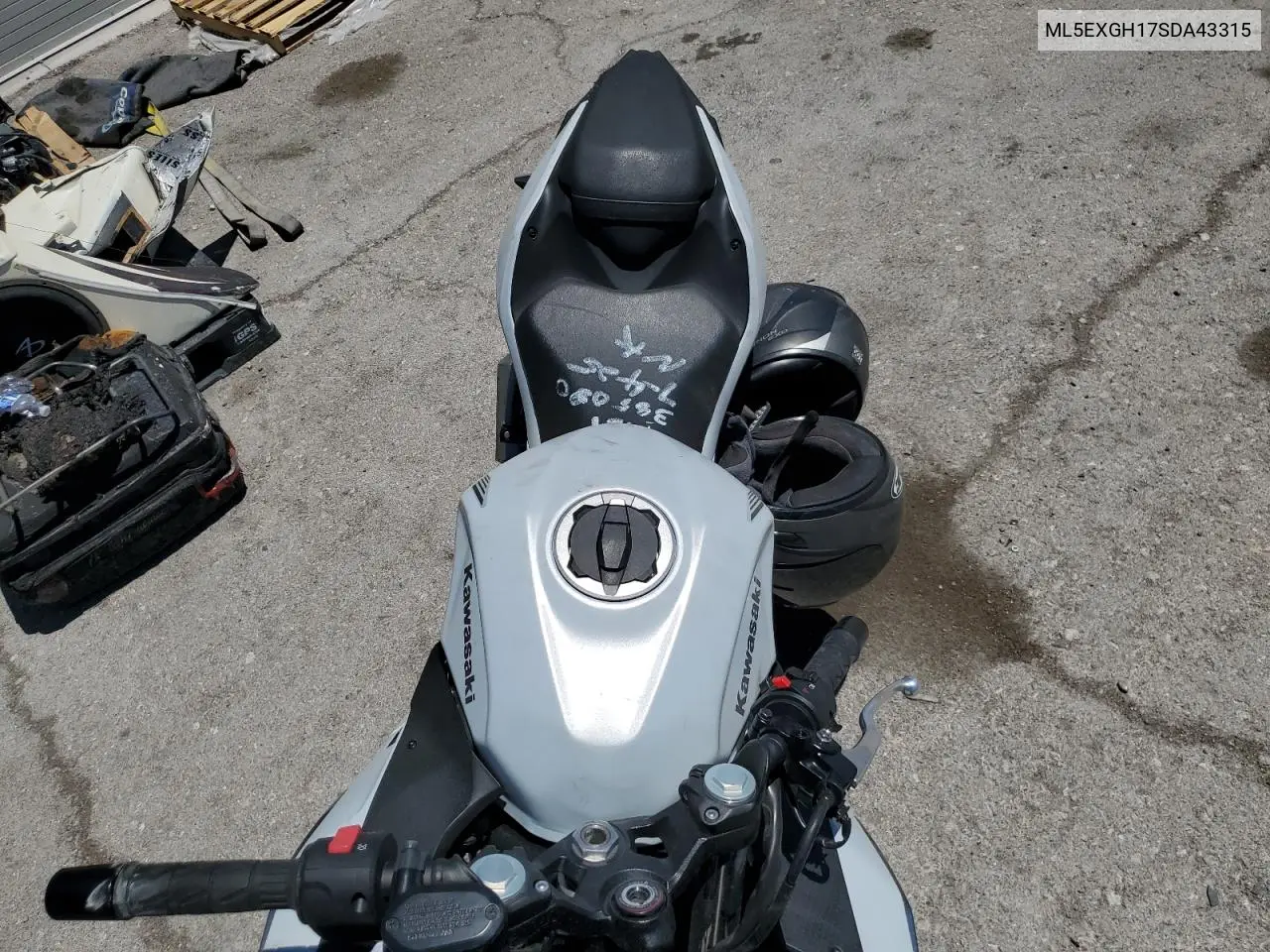 2025 Kawasaki Ex500 H VIN: ML5EXGH17SDA43315 Lot: 63079485